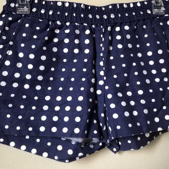 J. Crew | Polka Dot Linen Shorts - Picture 3 of 7